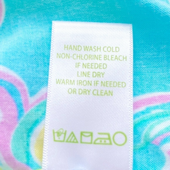 Lilly Pulitzer Shorely Blue Double Trouble Paisley Sarasota Tunic, S - Picture 10 of 12